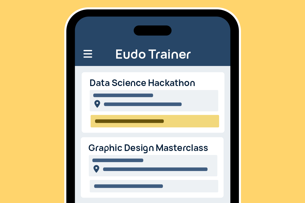 Eudo Trainer - Dé app voor docenten - Klaar!